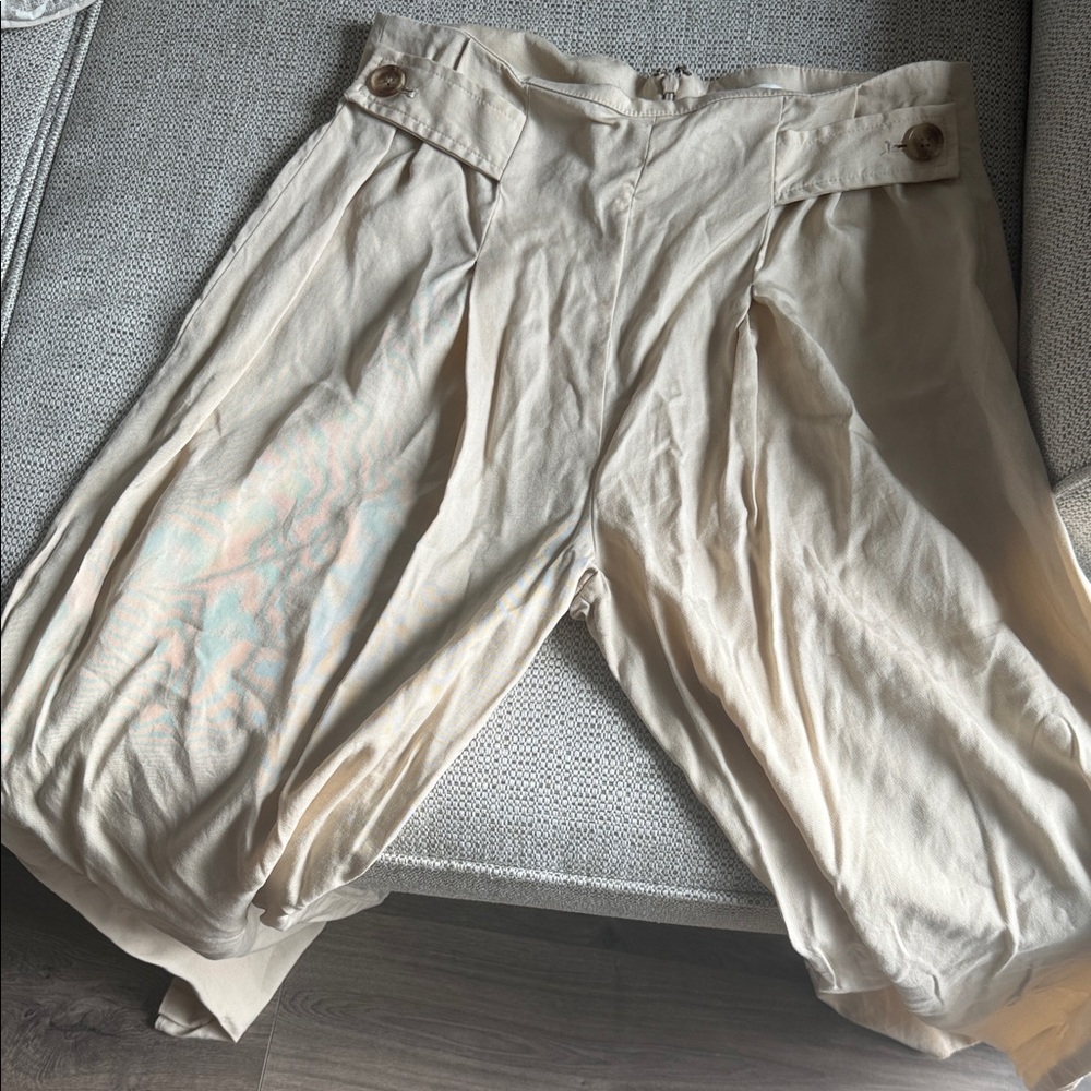 Banana Republic Men's Cream Chinos